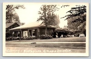 RPPC Birthplace of Marie Dressler Cobourg Ontario Canada VINTAGE Postcard - Picture 1 of 2