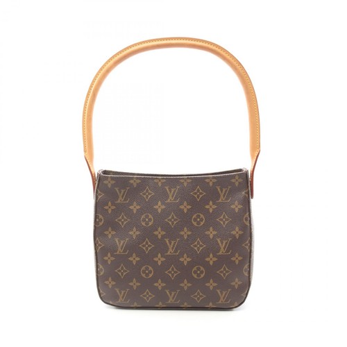 LOUIS VUITTON（LV） Borsa a tracolla Louis Vuitton Looping MM una M51146 Monogram tela pelle usata LV