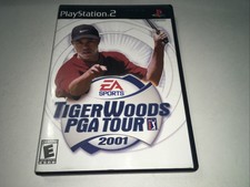 Tiger Woods PGA Tour 2001 Sony PlayStation PS2 Complete W/Manual Free Ship