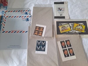 Misc. Collector Stamp Lot, and 2 Envelopes - Picture 1 of 8