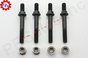 Exhaust Manifold Studded Flange Cap Screw With Stainless Nut QTY 4 For Cummins - Picture 1 of 2