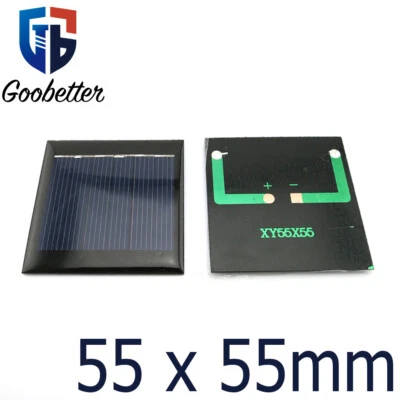 3V 100mA Mini Solarzelle Panel Modul DIY Panel für Handy Modell Ladegerät Lichter - Bild 1 von 4