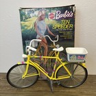 VÉLO JAUNE VINTAGE 1973 MATTEL BARBIE TEN SPEEDER #7777 DANS SA BOITE D'ORIGINE