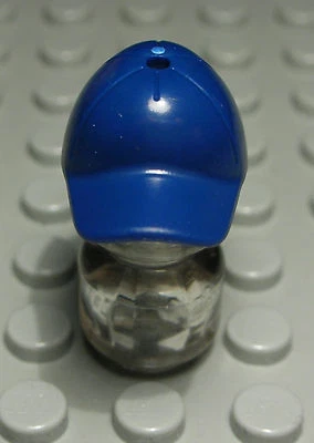 Lego Figur Zubehör Mütze Basecap Dunkelblau