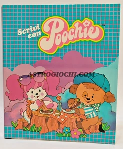 MATTEL POOCHIE CARTA DA LETTERE + PENNA VINTAGE 1985 NUOVO MAI USATO - Picture 1 of 10