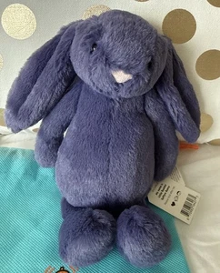 AUTÉNTICO Jellycat Little Bashful Saffyre Bunny - NUEVO CON ETIQUETAS - ENVÍO RÁPIDO - Imagen 1 de 4