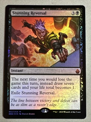 MTG / Stunning Reversal / BBD / #51 / FOIL / Mythic / NM - Image 1 of 2