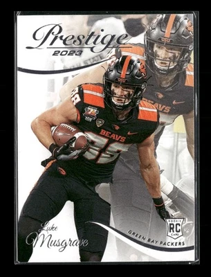 2023 Panini Prestige #360 Luke Musgrave Green Bay Packers - Image 1 of 2