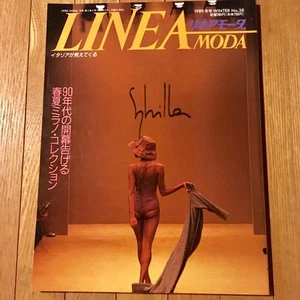 Illusory fashion magazine Linea Moda 1989 winter issue - Imagen 1 de 4