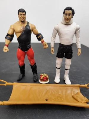 SUELTO Jakks WWE Classic Superstars Paquete de 2 Jerry The King Lawler vs Andy Kaufman Foto 1 de 4