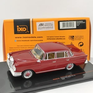 IXO 1:43 BENZ 220 SE 1959 Red Alloy Car Model - Picture 1 of 16