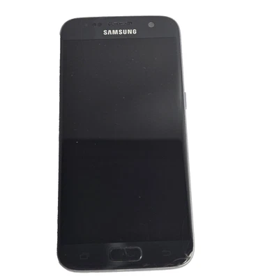 Samsung Galaxy S7 SM-G930R4 US Cellular 32GB Black Minor Screen Crack - Image 1 of 4