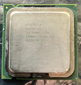 Intel Pentium 4 521 SL8HX CPU Processor 800 MHz 2.8 GHz LGA 775 - Picture 1 of 2