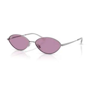 Sunglasses Ray Ban RB 3757 004/69 56 15 145 Silver Pink Lens New 100% Authentic - Picture 1 of 13