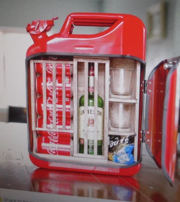 HERRAMIENTAS DE BARRA ESTUCHE BARRIL GASOLINA - 18" X 14" X 7" - ROJO Foto 1 de 4