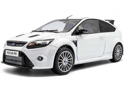 2009 Ford Focus RS MK2 Pack RS Plus Blanco Congelado 1:18 Solido S1813102 - Imagen 1 de 4