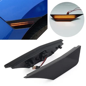 For Honda Civic All Models 16-2021 2x LED Dynamic Side Marker Turn Signal Light - Picture 1 of 11
