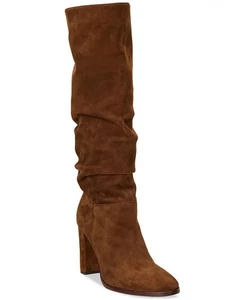 Lauren Ralph Lauren Artizan II hohe lässige Stiefel tabakfarben 8M Leder UVP 275 $ - Bild 1 von 4