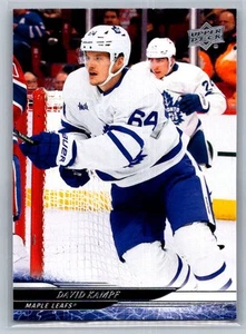 2024-25 Upper Deck #413 David Kampf Toronto Maple Leafs - Imagen 1 de 2