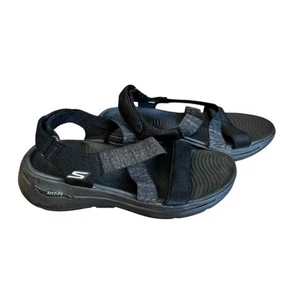 Skechers Go Walk Arch Fit Astonish Damen-Sandalen schwarz Größe 8 - Bild 1 von 7
