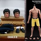 Figures CHINA.X-H Kung Fu Lee Enter The Dragon Clothes suit Head 12" Phicen M32