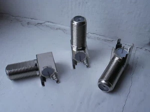 F Right Angled Socket to PCB Mounting Pin,    New   pack of 8 UK stock    Z704 - Picture 1 of 1