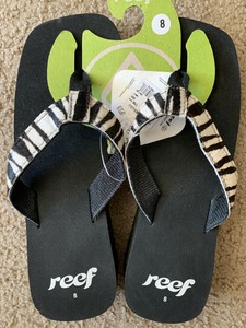 reef animal print flip flops