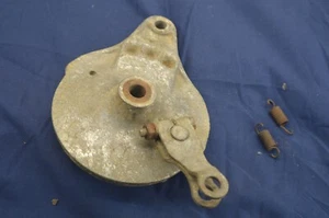 71 Honda CL70, CL70 K2, scrambler, 69-73, OEM rear brake plate - Bild 1 von 5