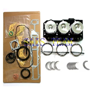 3TNV88 3TNV88C Overhaul Rebuild Kit For Yanmar Engine Piston Bearing Gasket Set - Picture 1 of 2