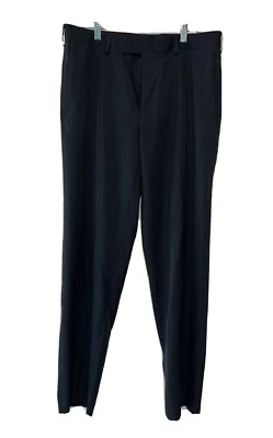 John Henry Men's Dress Pants Black (34x32) Pockets Hook & Eye - Image 1 of 4