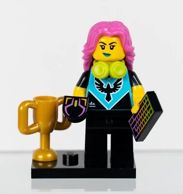 Minifigura LEGO CMF Series 25 E-Sports Gamer. Novo + Frete Rápido - Imagem 1 de 4