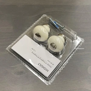 IKEA HISHULT Knopf, Porzellan weiß, 1 3/16" BRANDNEU (2er Pack) - Bild 1 von 7