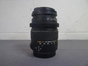 Sigma DC 50-200mm f/4.0-5.6 HSM Camera Lens For Nikon - Picture 1 of 5