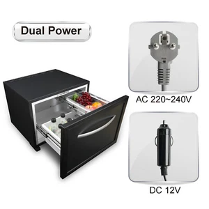 Smad 50L Camping Kühlschrank im Schubladenstil 12V 220V Kompakt Caravan RV - Bild 1 von 15
