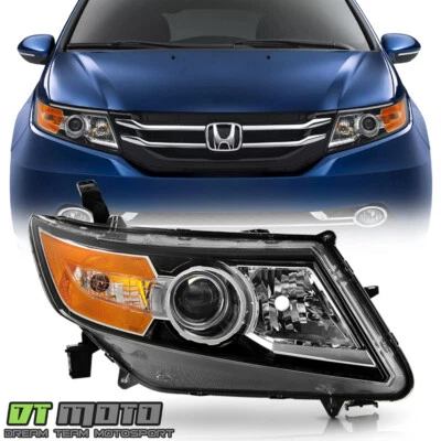 Faro proyector halógeno lado pasajero para Honda Odyssey 2014-2017 Foto 1 de 4