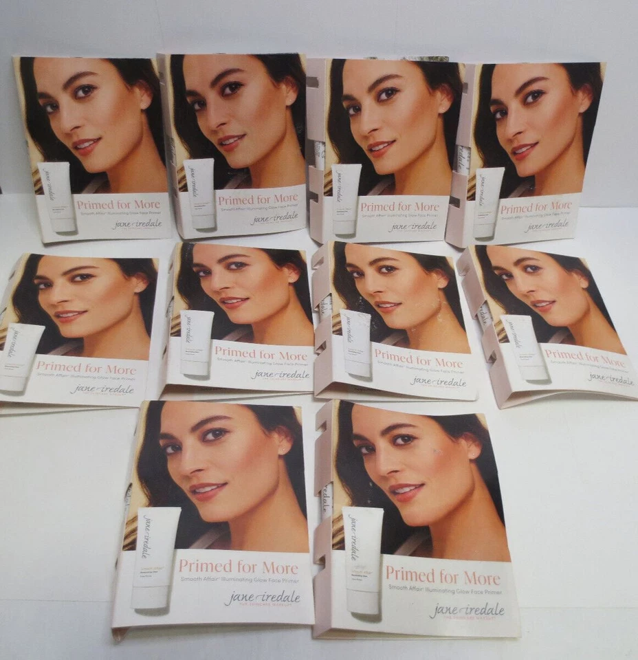 JANE IREDALE - PREPARADA PARA MÁS - IMPRIMACIÓN FACIAL ILUMINADORA BRILLANTE - (LOTE DE 10) Foto 1 de 1