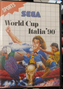 Copa Mundial Italia 90 (1990) Sistema Sega Master (módulo, manual, caja) funcionando en caja - Imagen 1 de 4
