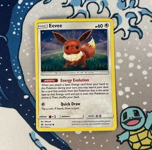 Eevee 101/149 Cosmos Holo Promo Sun & Moon Base Set Pokemon Card LP - Foto 1 di 3