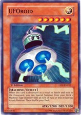 YuGiOh UFOroid - CRV-EN010 - Super Rare - Unlimited Edition Lightly Played