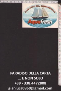 ADESIVO STICKER (DENTIFRICIO AQUAFRESH - IL VELIERO DEL COMANDANTE) - Picture 1 of 1