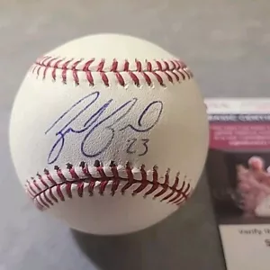 Zack Greinke Signed Baseball Royals # 23 JSA Certified Rare!! Tough Signer - Picture 1 of 15
