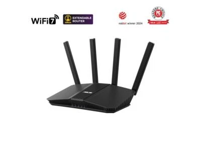 ASUS RT-BE58U WiFi 7 AiMesh Extendable Router, 4K-QAM, MLO, AI Detection 2.5G - Image 1 of 4