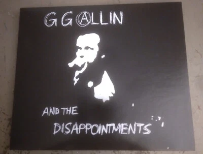 GG Allin It's Not The Money numbered CD DVD TPOS SUNY Purchase Disappointments Foto 1 de 4