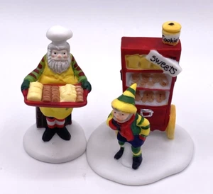 Department 56 North Pole Heritage- Baker Elves #5603-0 2 figures only - Picture 1 of 5