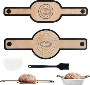sourdough silicones breads Sling, Oval and Round Silicone Bread Sling for Dutch - Picture 1 of 7