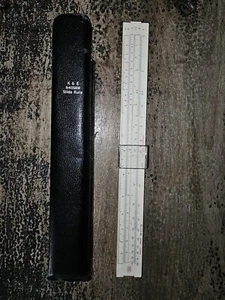 Vintage K-E Keuffel & Esser Co Slide Rule N4058W with Case 11"L - Picture 1 of 3