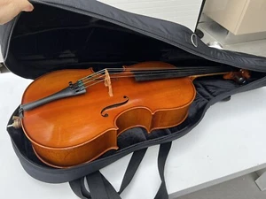 1/4 size Cello Stringers Superior Outfit with bow and pod case. View In Person - Picture 1 of 17
