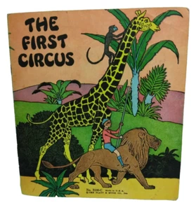 Rare Vintage 1932 The First Circus Book Booklet By The Platt And Munk Co #3100c - Bild 1 von 7