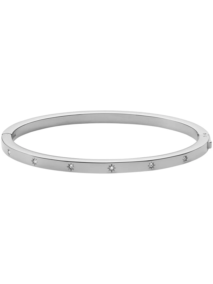 Fossil JF04420040 Damen Armreif Edelstahl Weiß - Bild 1 von 1