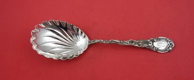 Louis XV by Durgin Sterling Silver Berry Spoon Swirl Bowl 9" - Image 1 of 2